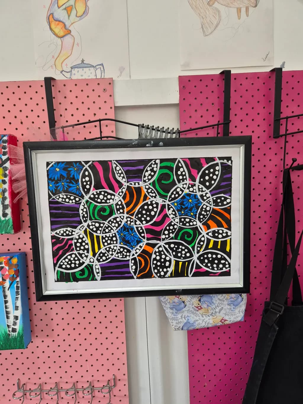 Vibrant Whirls: A Colorful Abstract Journey Through Patterns and Creativity