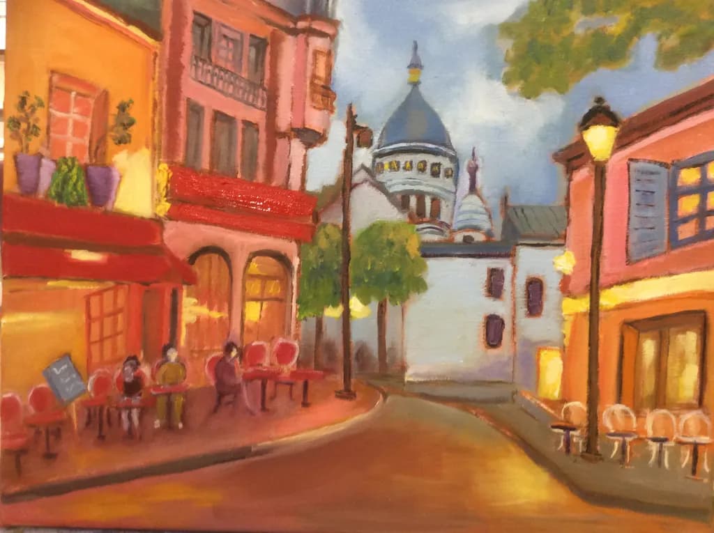 Twilight Cafe Stroll