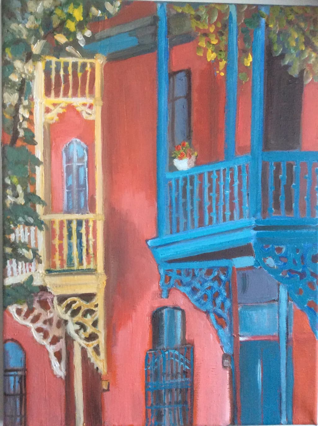 Balcony Contrast