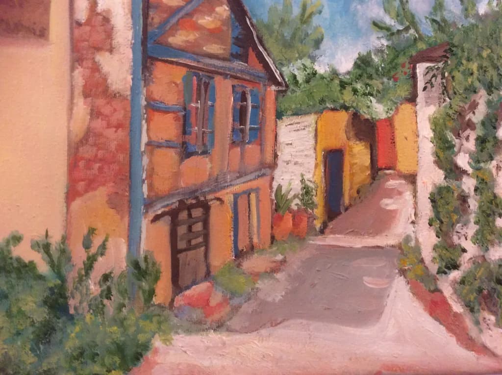 Sunlit Alleyway