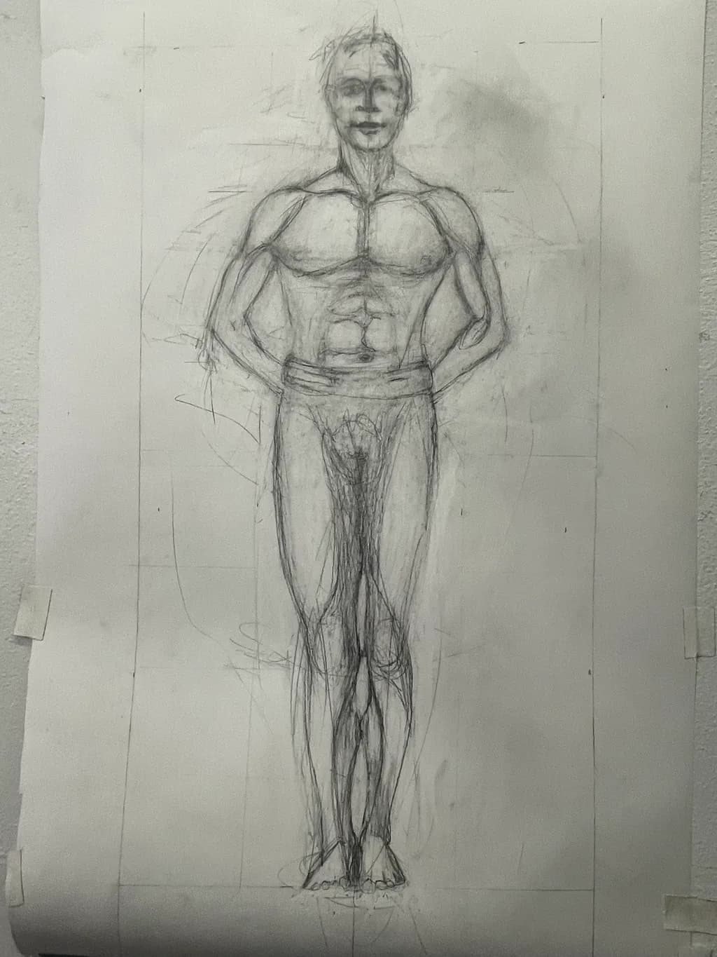 Anatomical Study Sketch