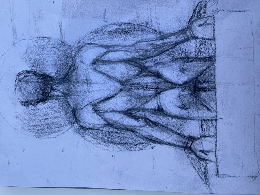 Seated Figure Study