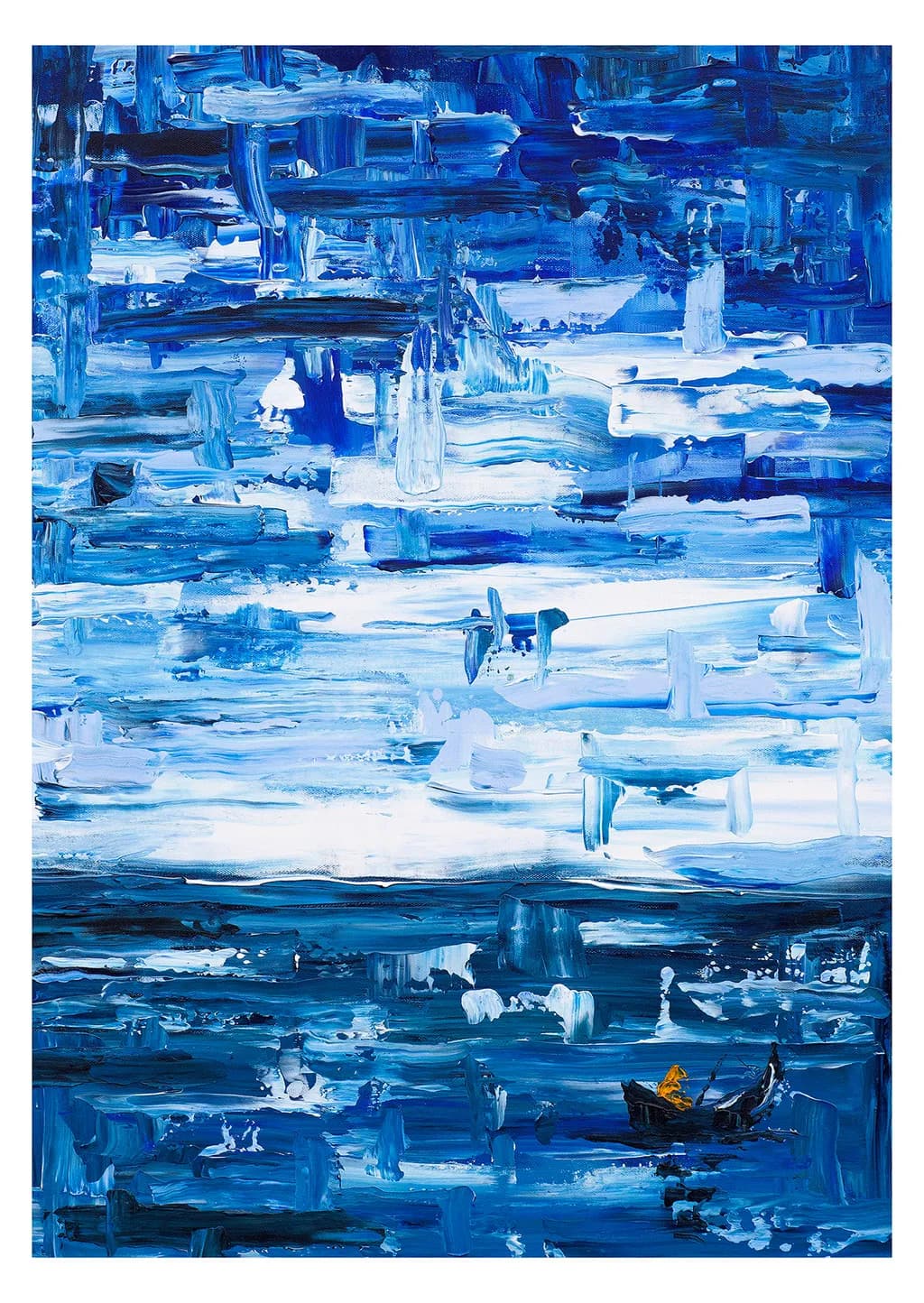Whispers of the Deep: A Serene Journey Through Blue Waters