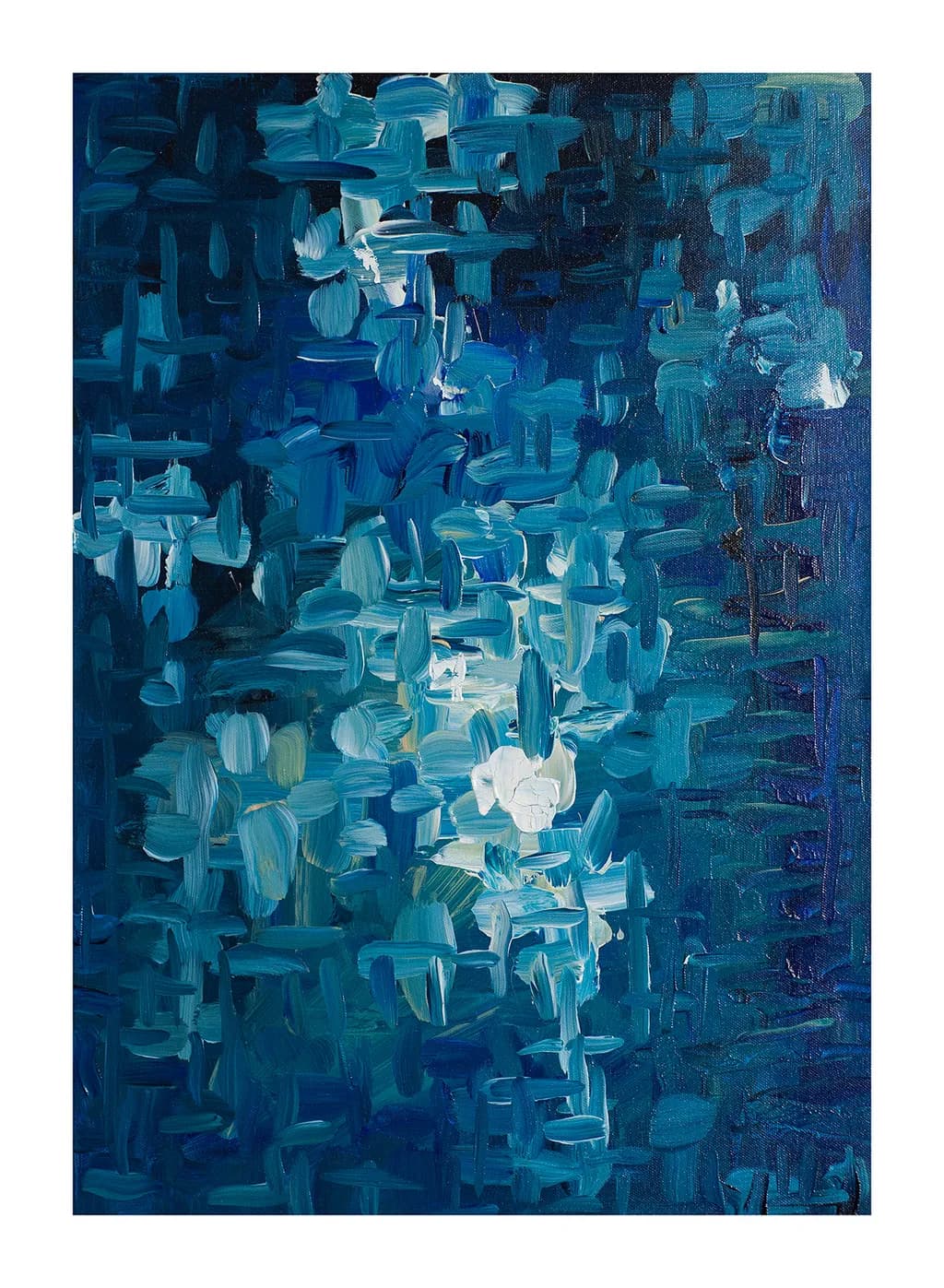 Deep Blue Reflections
