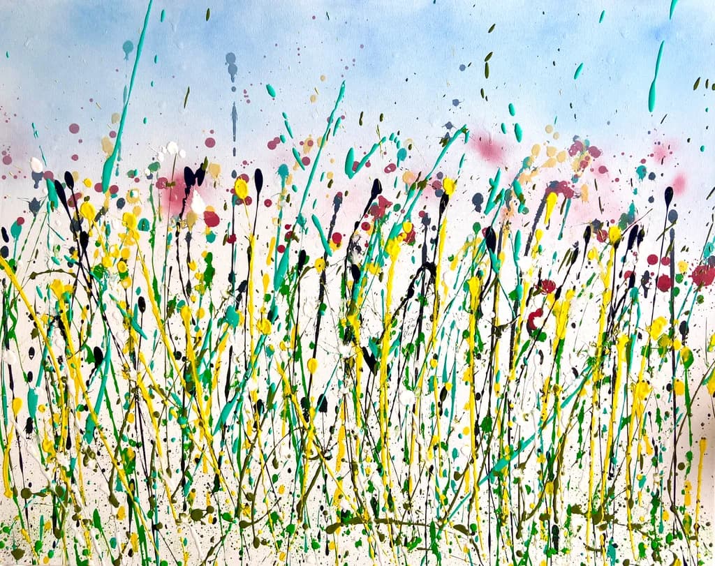Whispers of Spring: A Vibrant Dance of Colorful Blooms and Lush Greenery