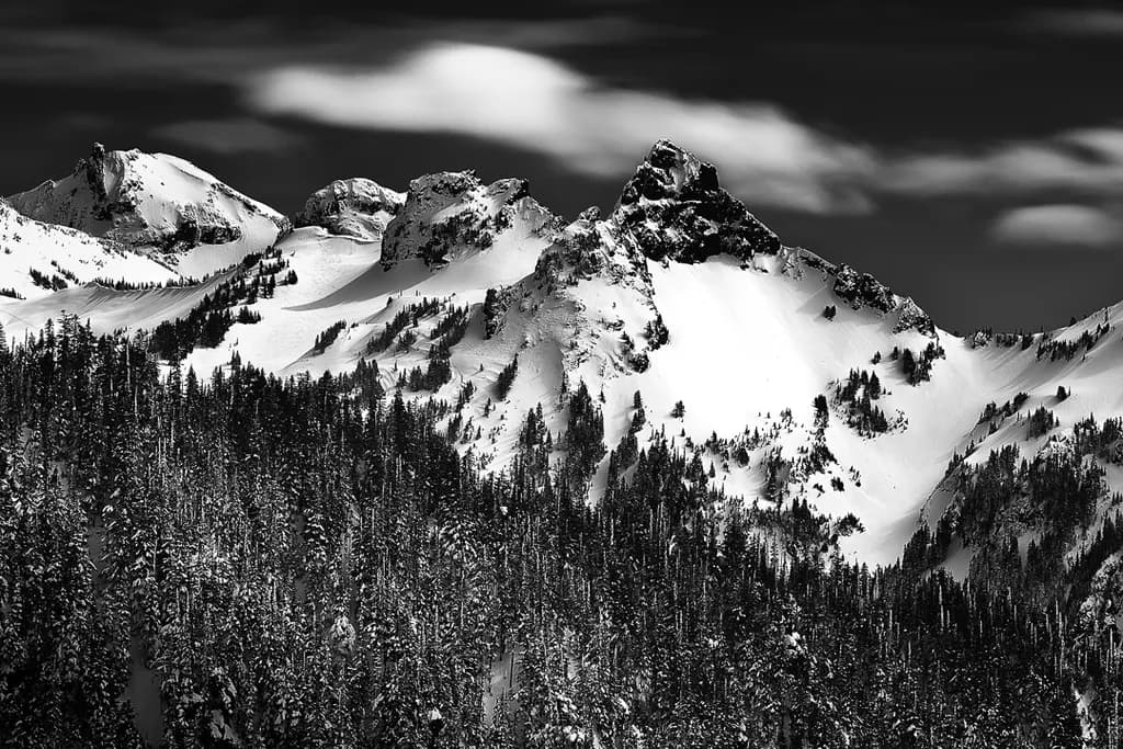 Snowbound Peaks