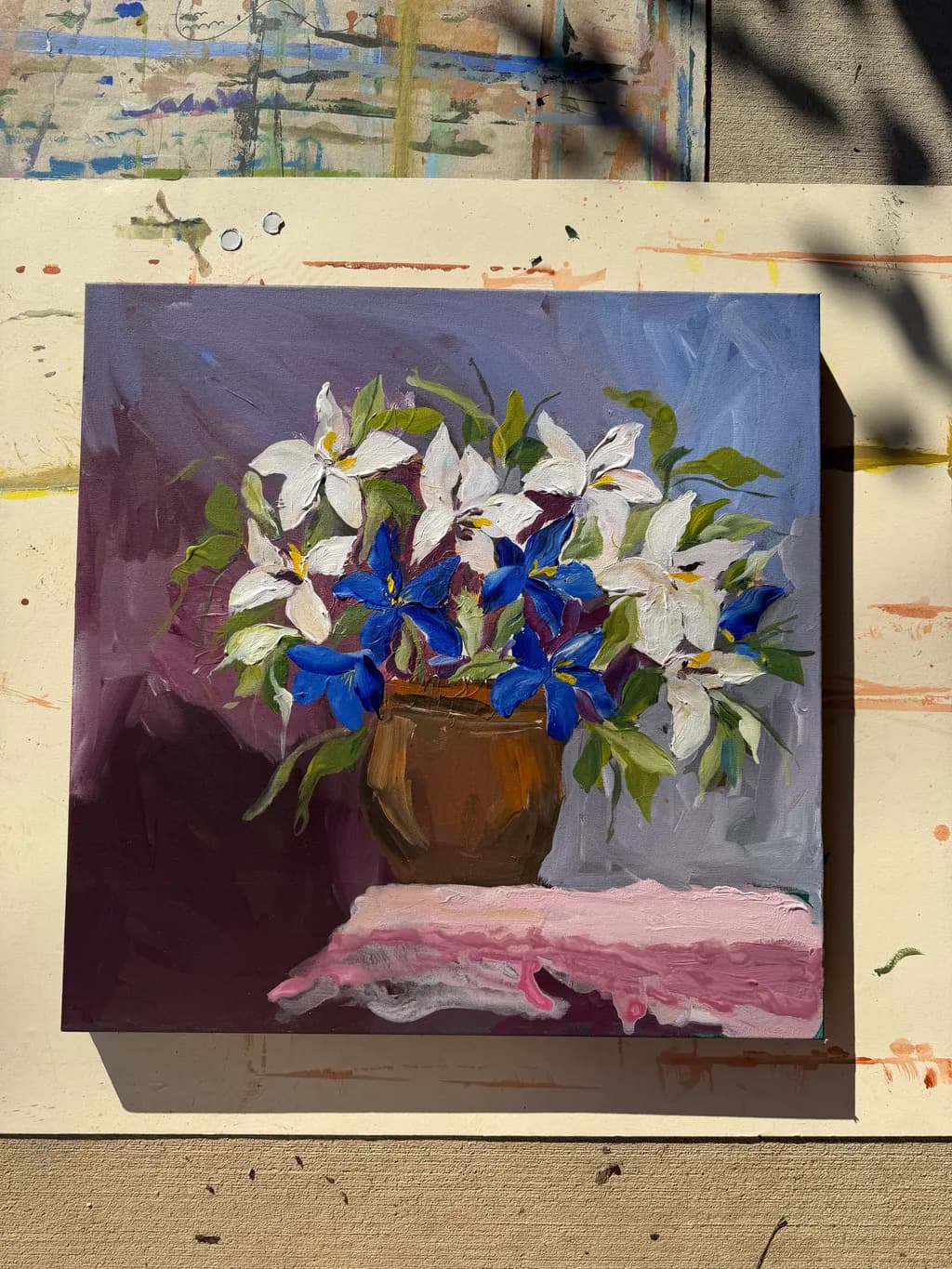 Blue and White Bouquet