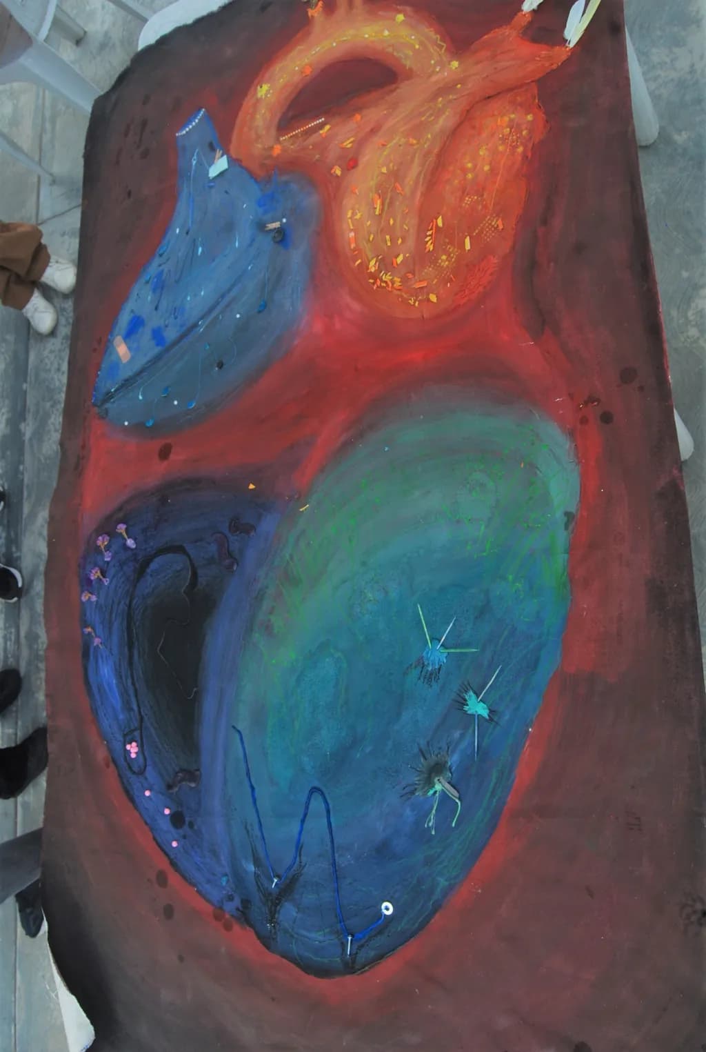 Celestial Whispers: A Journey Through Color and Emotion