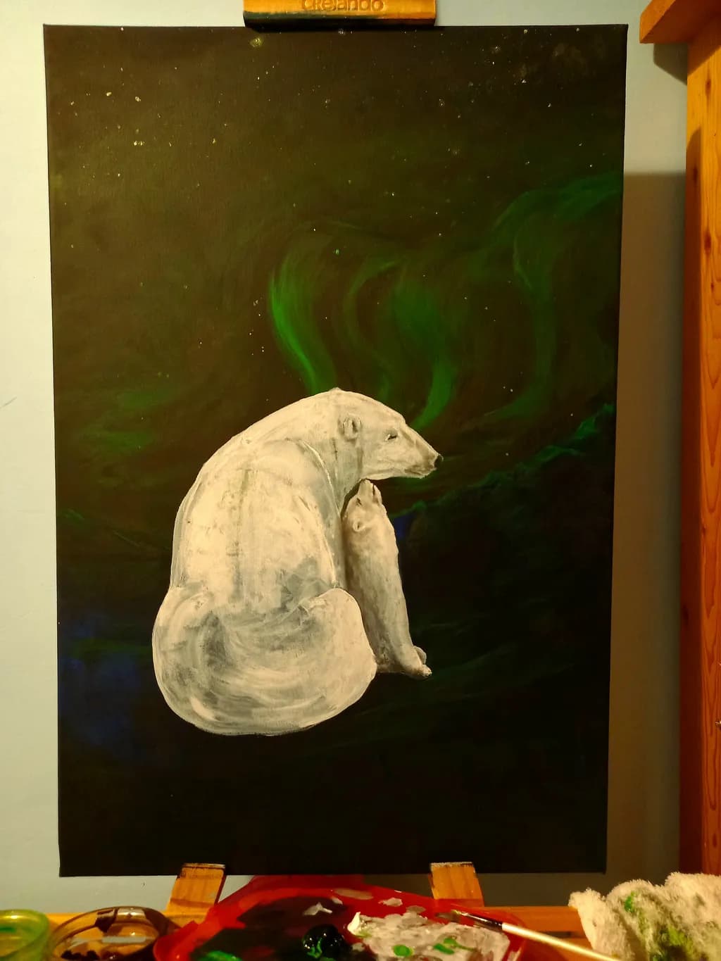 Contemplative Polar Bear
