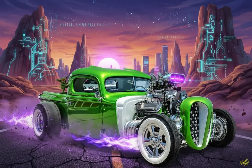 Future Desert Hot Rod
