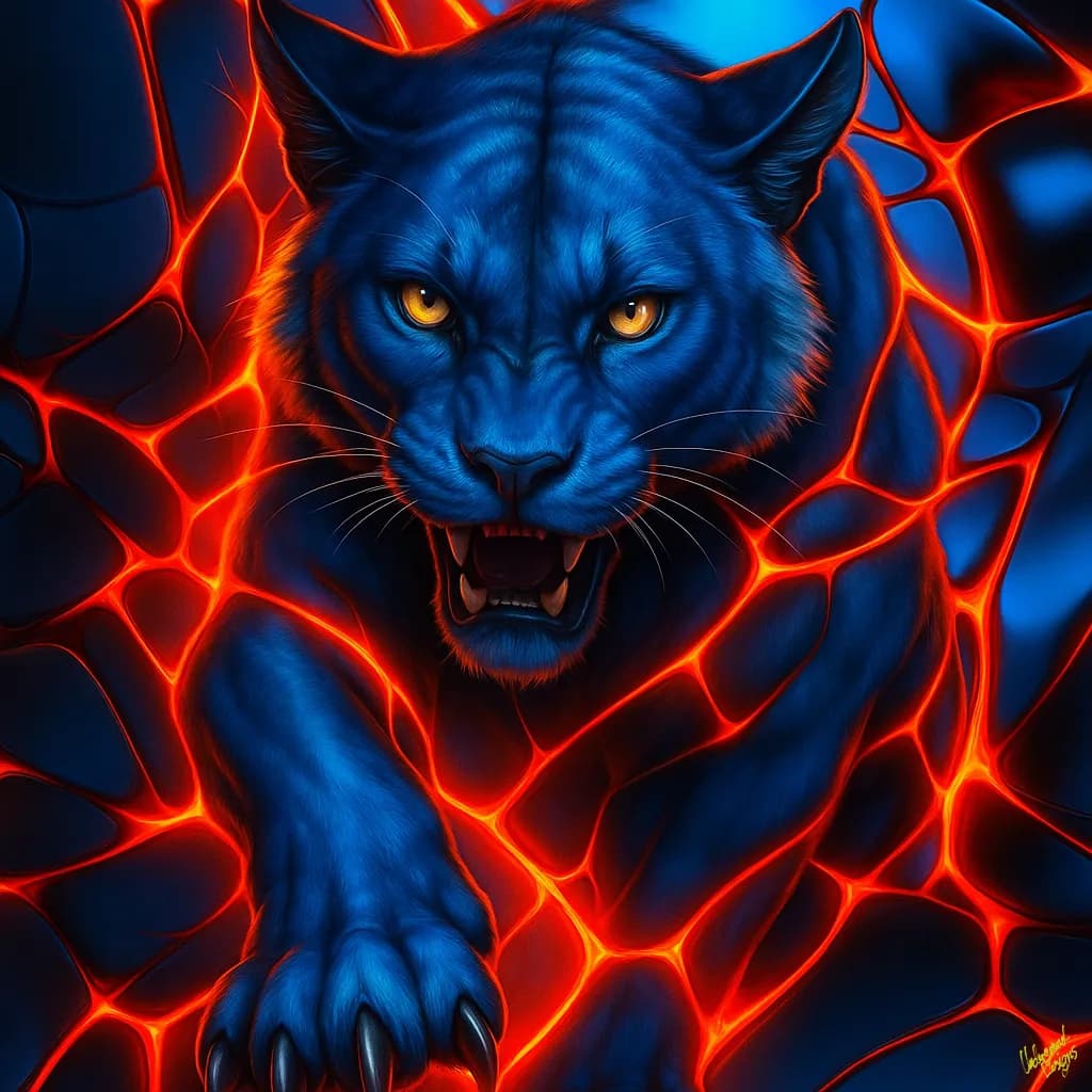 Blue Tiger Escape
