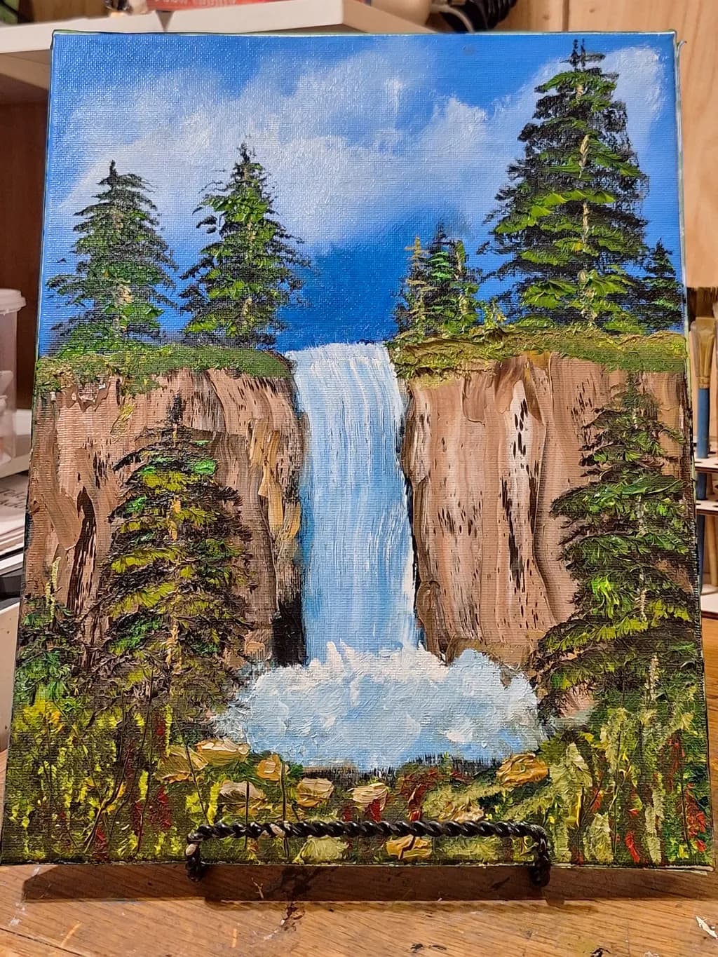 Whispers of the Waterfall: A Serene Landscape Escape