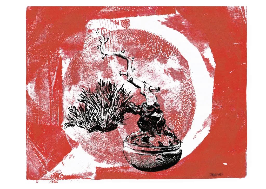 Whispers of Nature: A Bonsai's Journey Through Time and Space