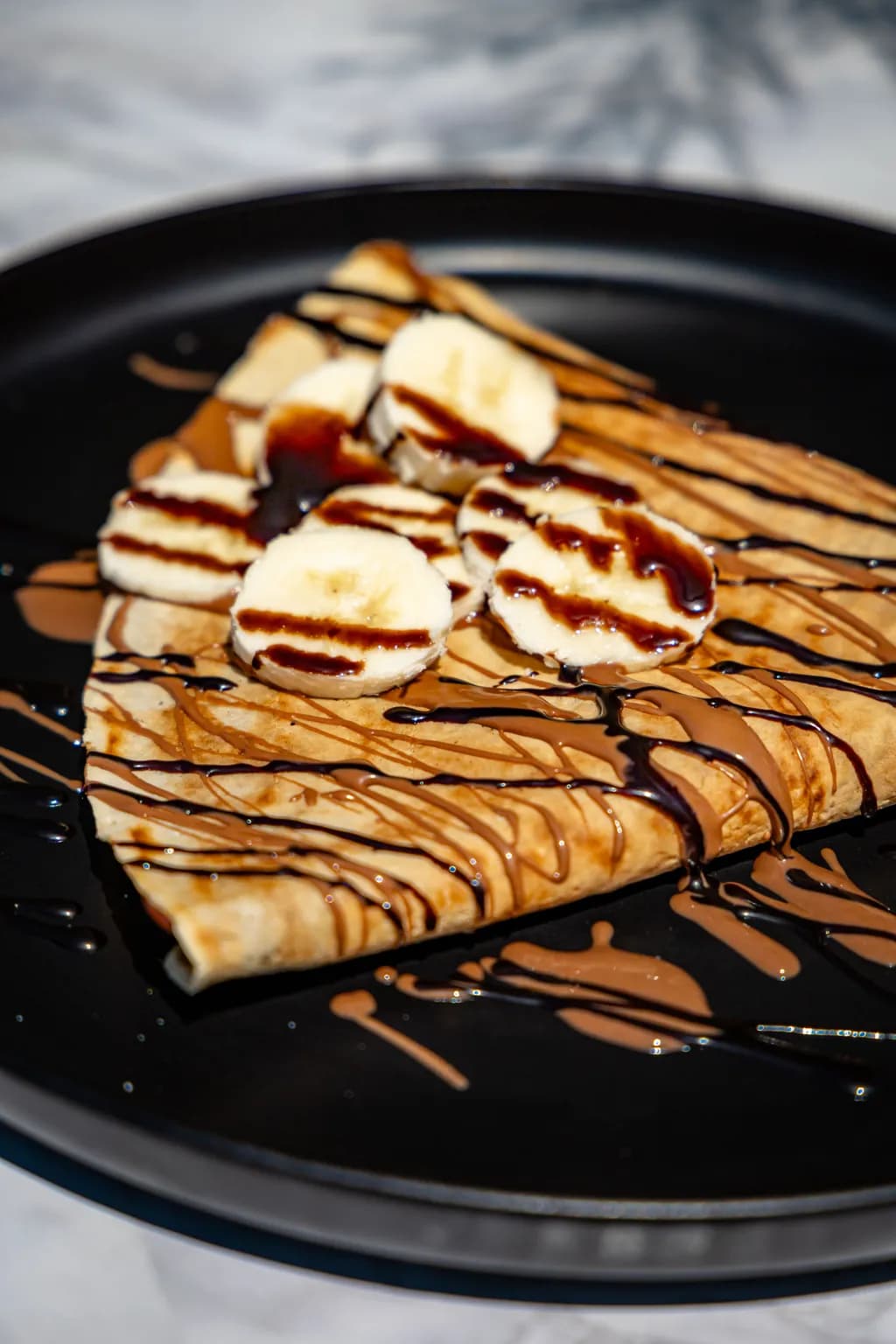 Banana Drizzle Crepe