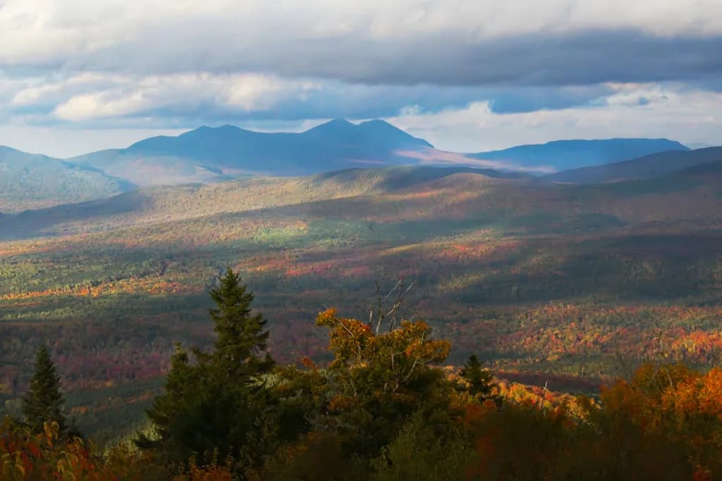 Glowing Mountains