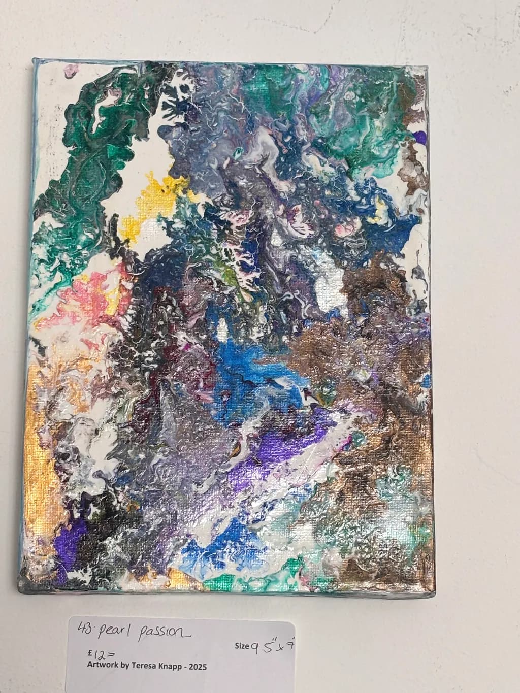 Whispers of Color: An Abstract Journey Through Swirling Textures and Vibrant Hues