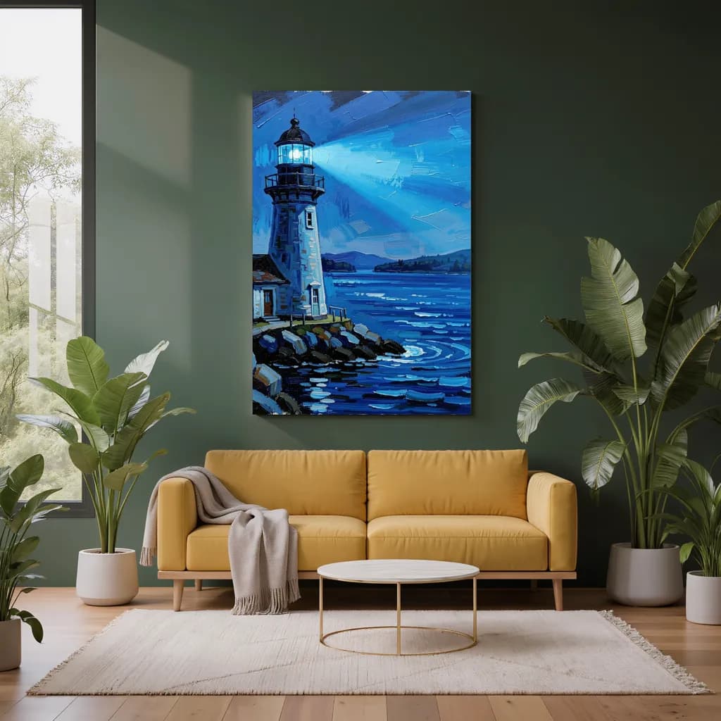 Lighthouse by the Sea