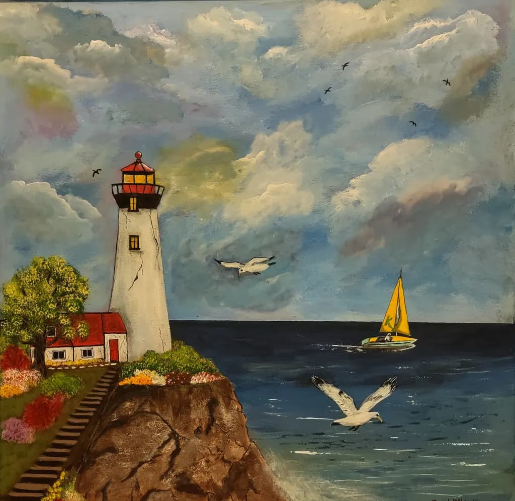 Lighthouse Cliff Coastline