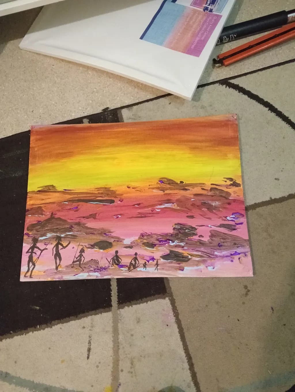 Whispers of the Sunset: A Journey Through Color and Silhouette