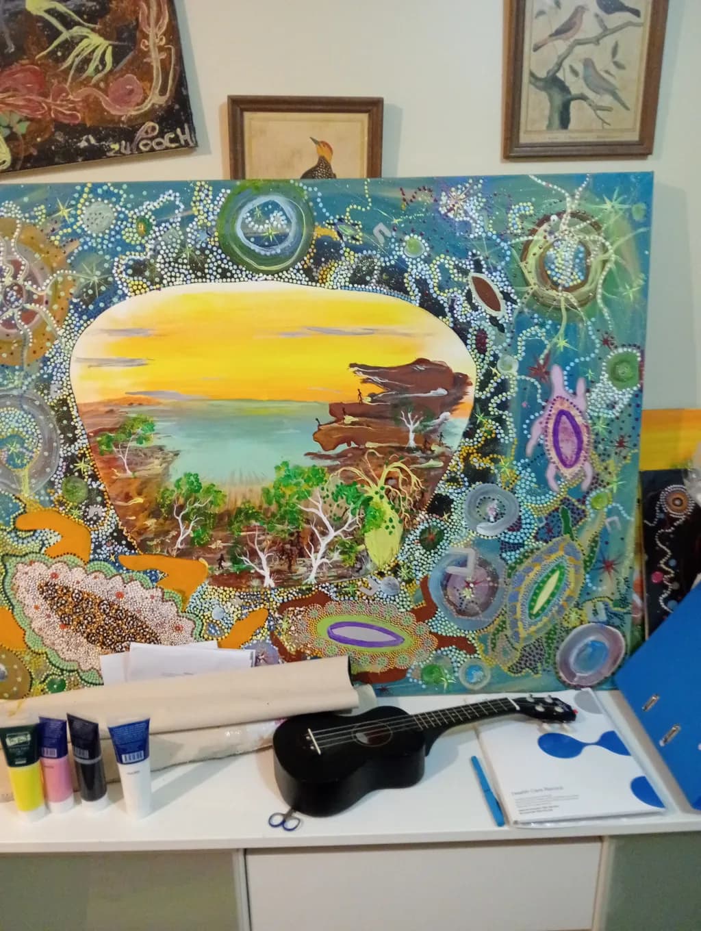 Vibrant Horizons: A Journey Through Color and Nature's Embrace
