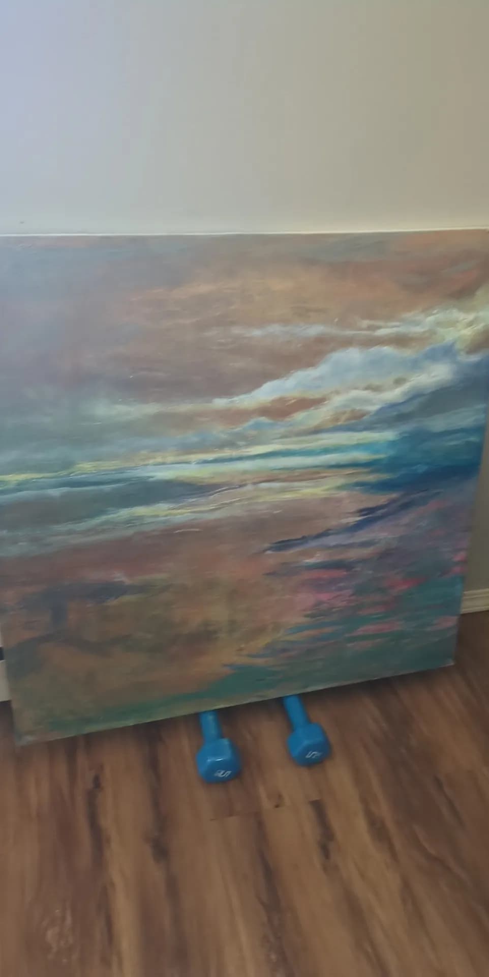 Whispers of the Horizon: A Serene Landscape in Pastel Hues