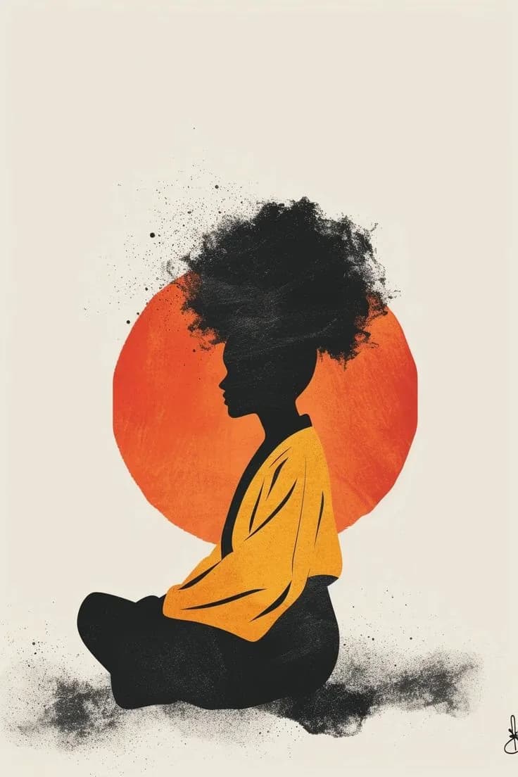 Whispers of the Sun: A Celebration of African Identity and Inner Strength