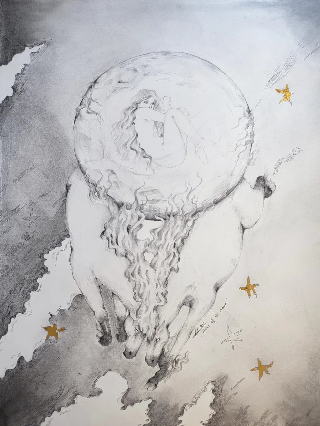 Celestial Dreams: A Journey Through the Moonlit Skies