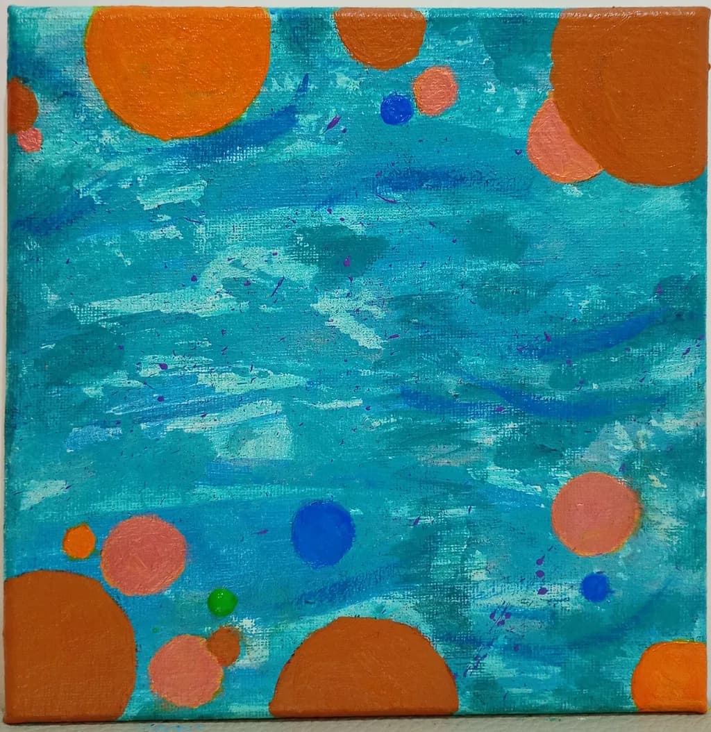 Ocean with colorful bubbles - new Palette and experience