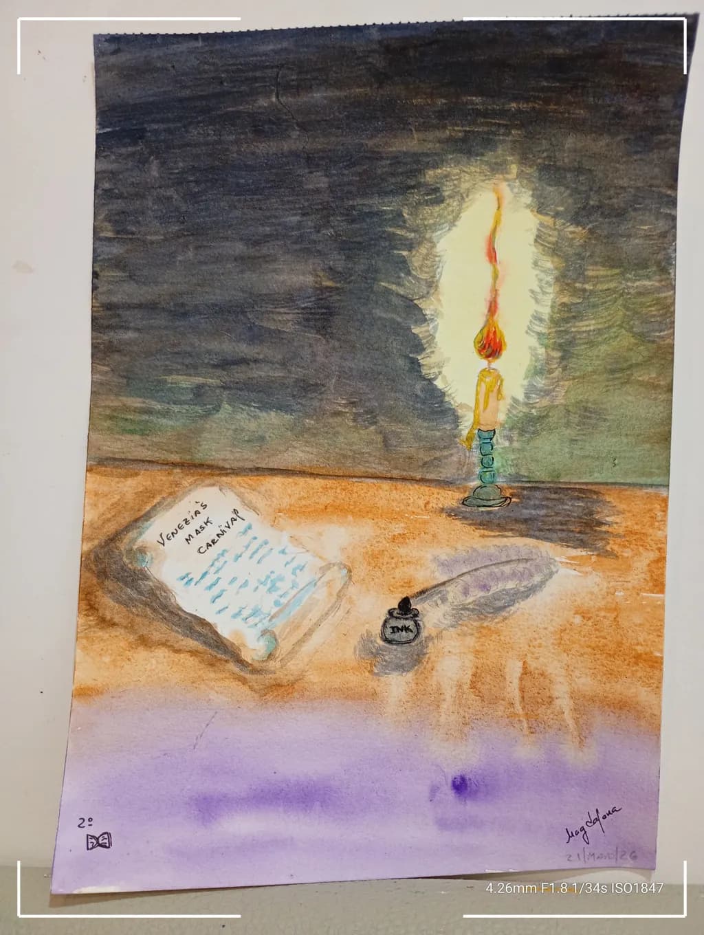 Candlelit Script