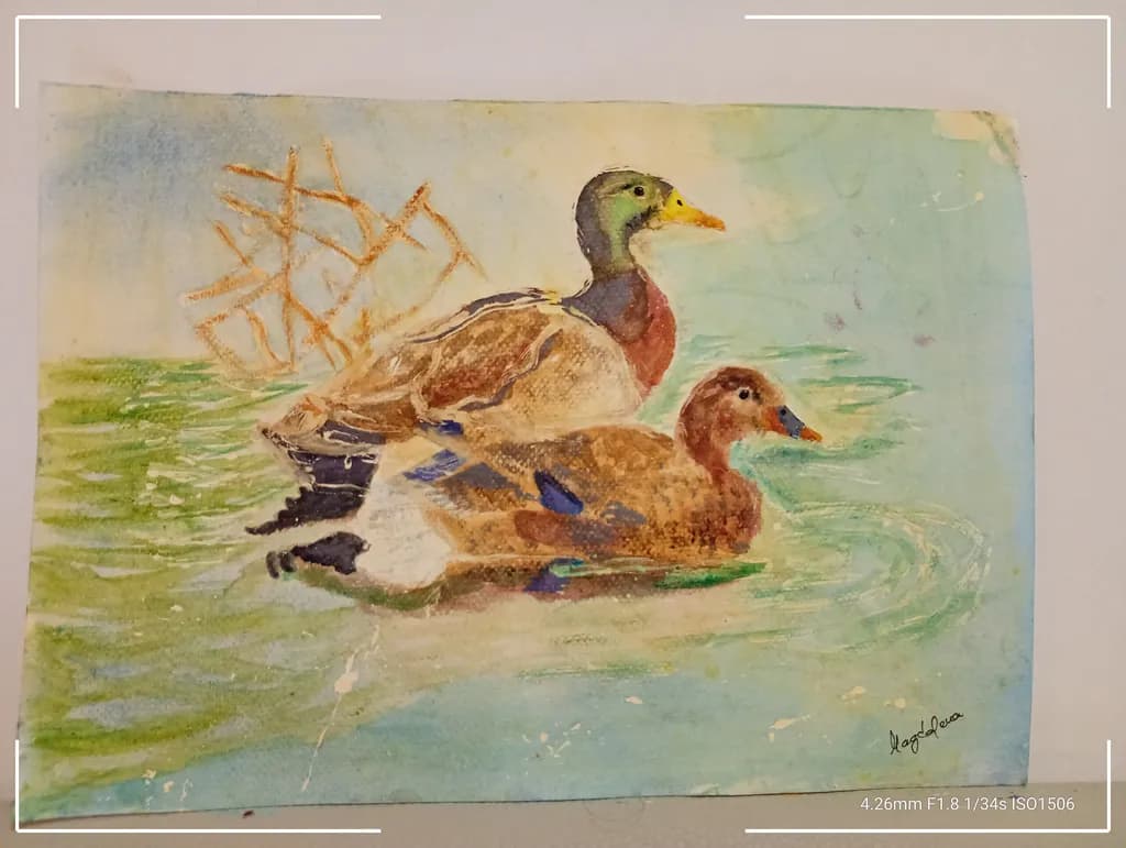 Paired Mallards