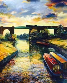 Weaver Viaduct Sunset