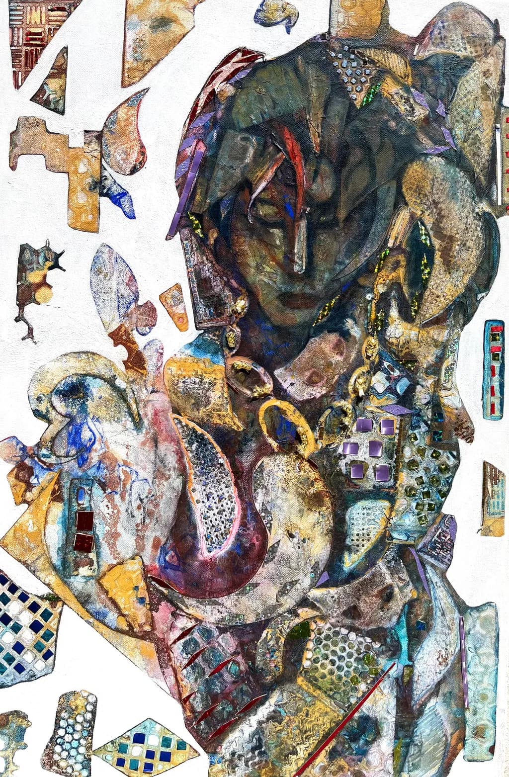 Whispers of Color: A Journey Through Fragmented Identity