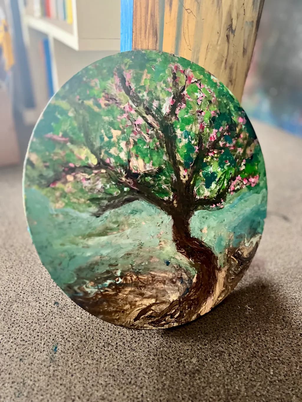 Whispers of Spring: A Vibrant Tree in Bloom