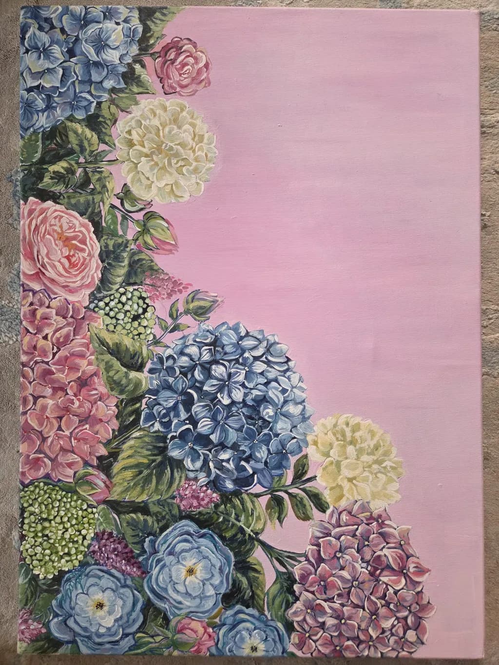 Whispers of Spring: A Floral Symphony in Pastel Hues