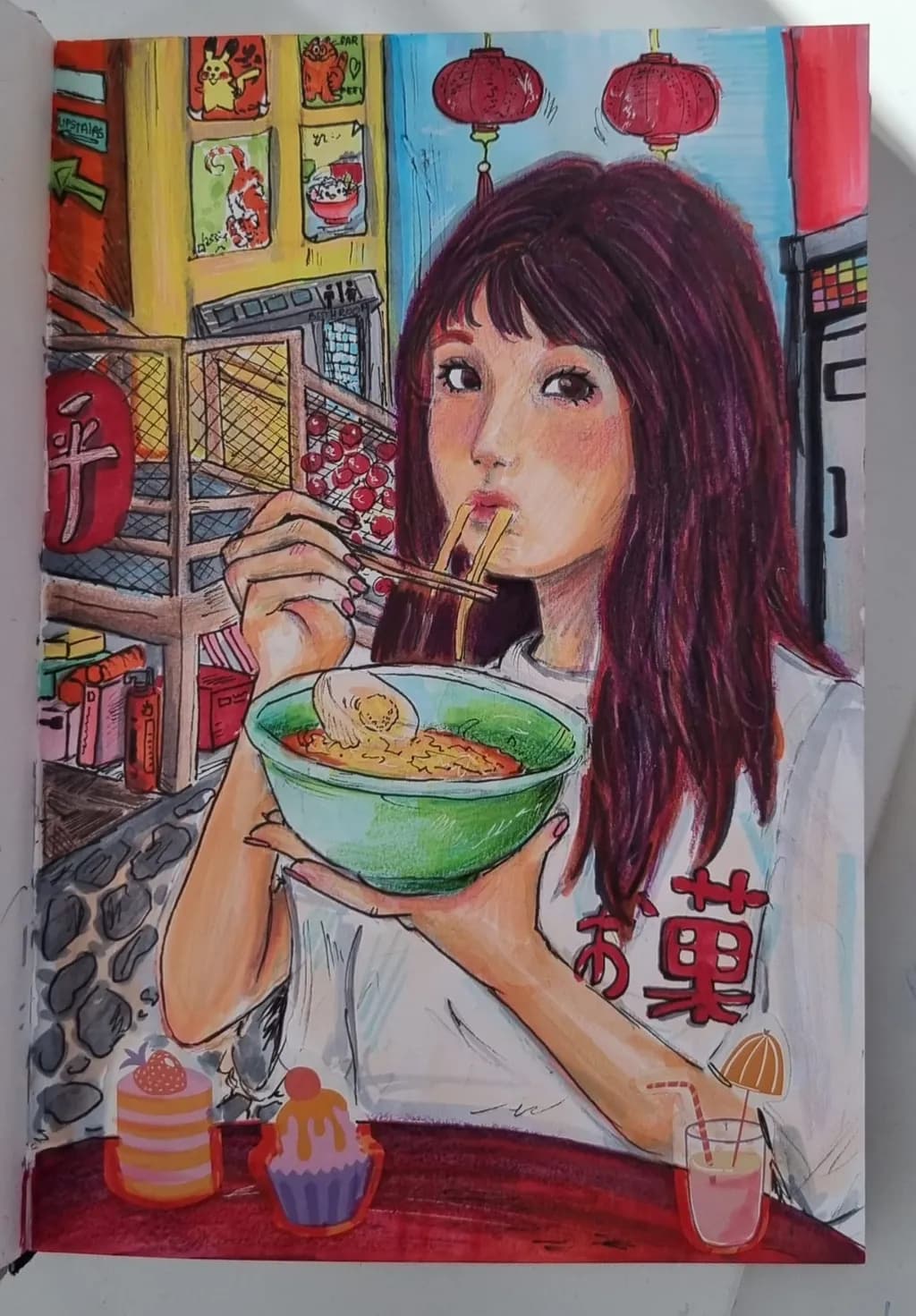 Savoring Moments: A Colorful Journey Through Noodles and Culture