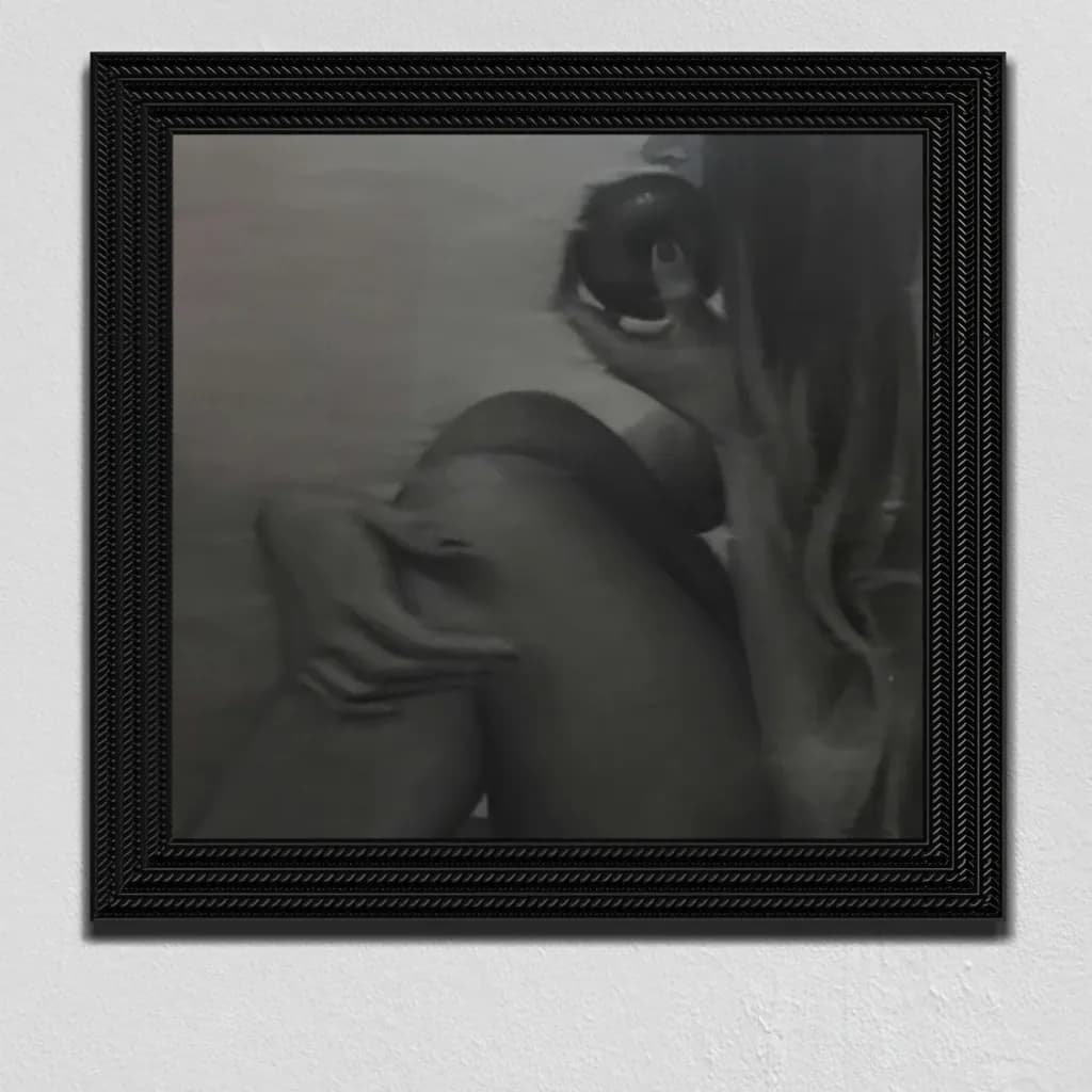 Reflections of Intimacy: A Monochrome Exploration of Self and Sensuality