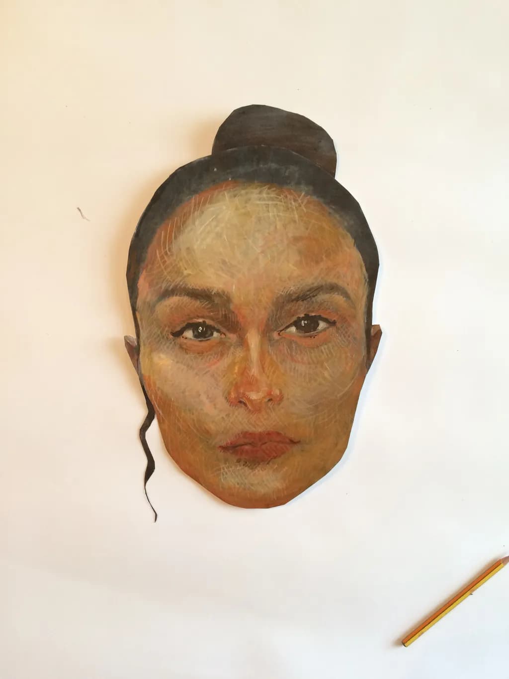 Ethereal Reflections: A Portrait of Inner Strength and Identity