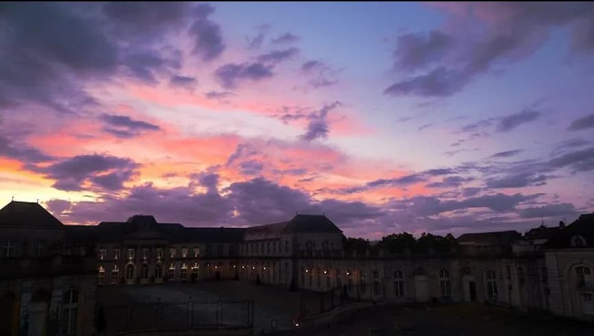 Twilight Courtyard
