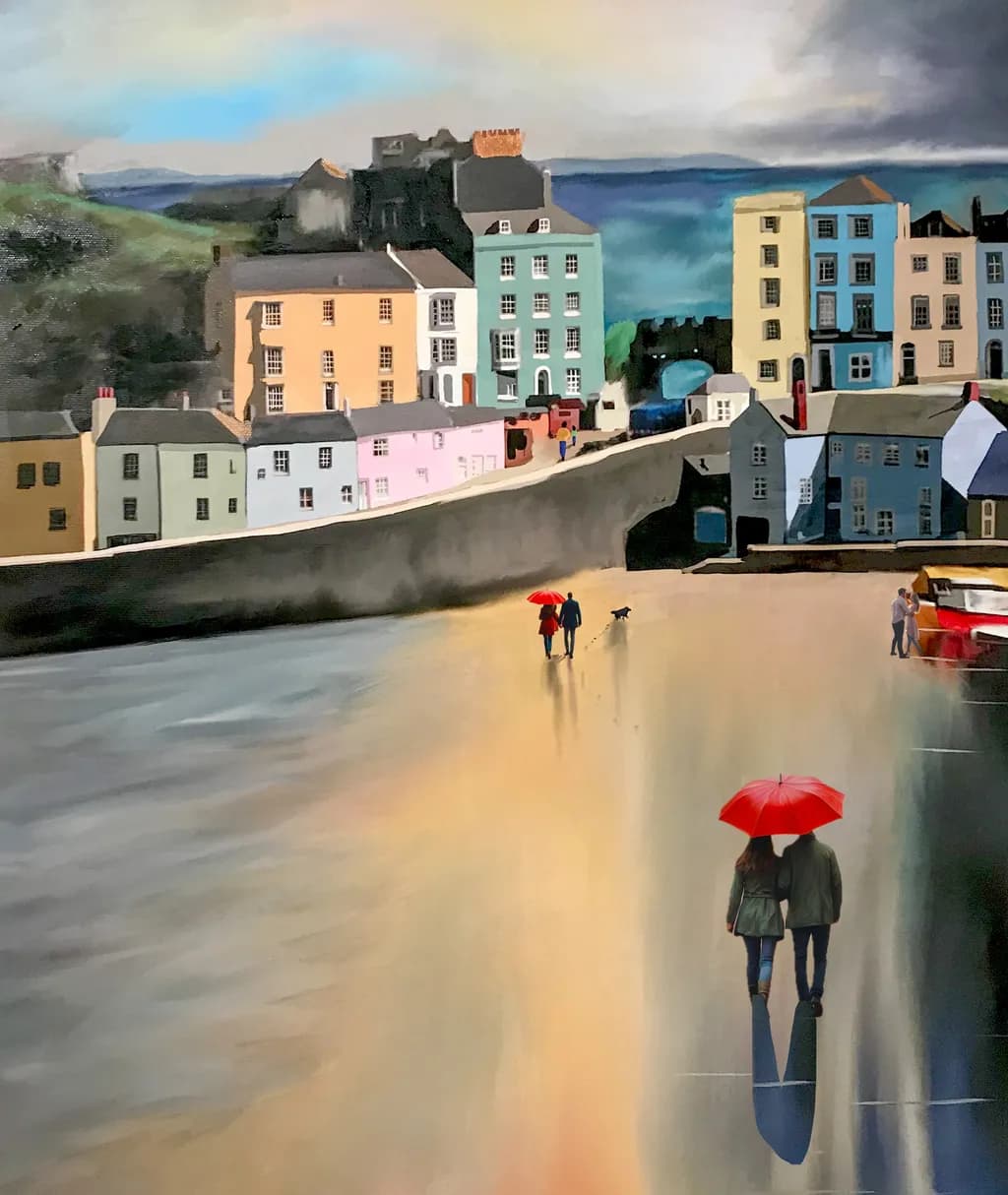 Coloured Houses of Tenby