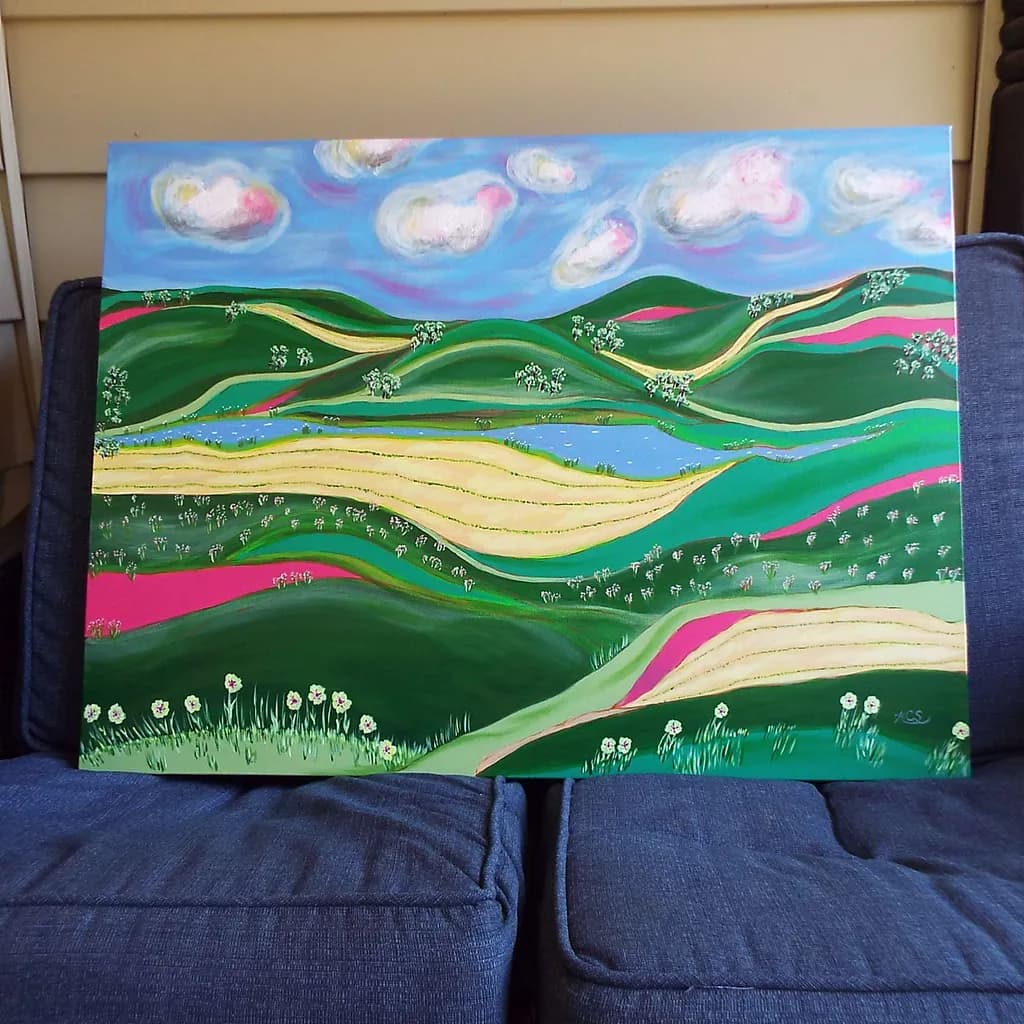 Rolling Hillscape