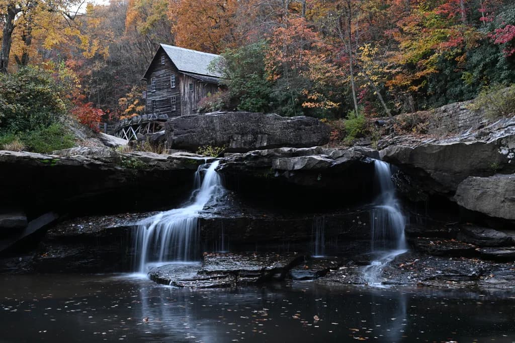 Autumn Cabin Serenity