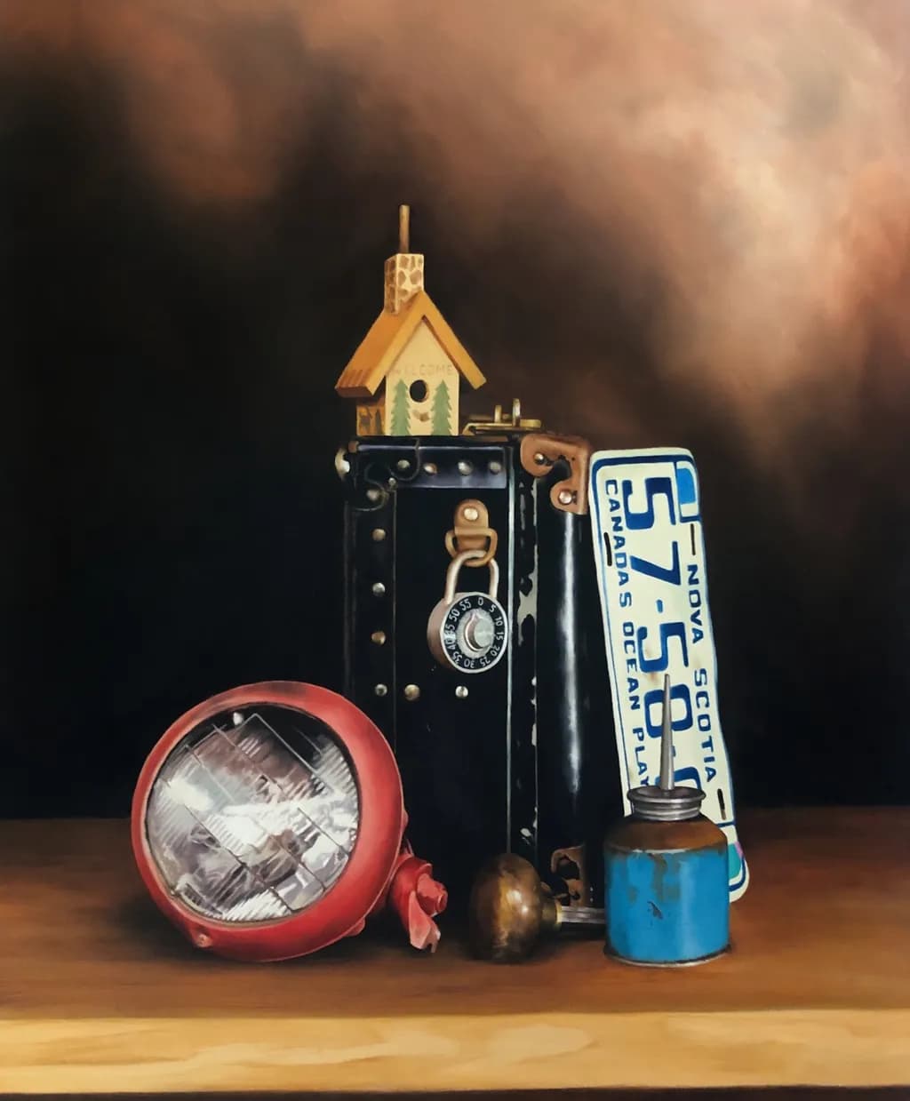 Whispers of Nostalgia: A Still Life of Forgotten Treasures and Timeless Memories