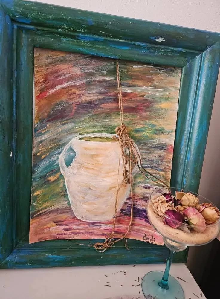 Whispers of Nature: An Abstract Floral Journey in Earthy Hues