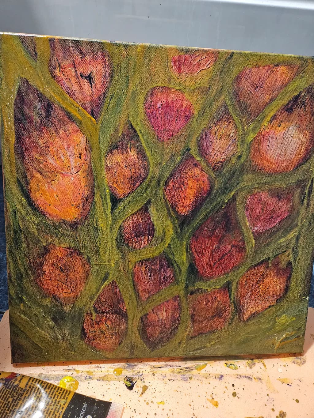 Whispers of Autumn: A Textured Journey Through Nature's Palette