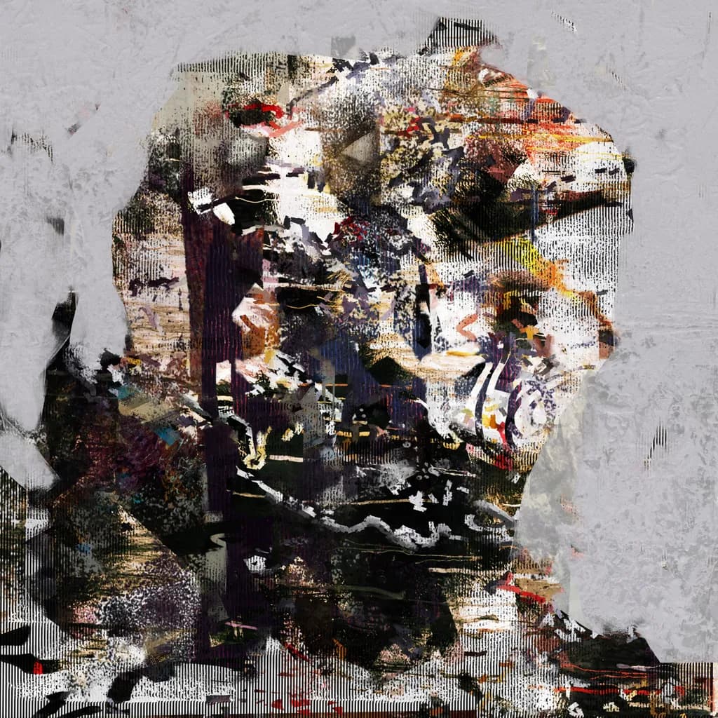 Fragmented Reflections: An Abstract Exploration of Identity and Emotion