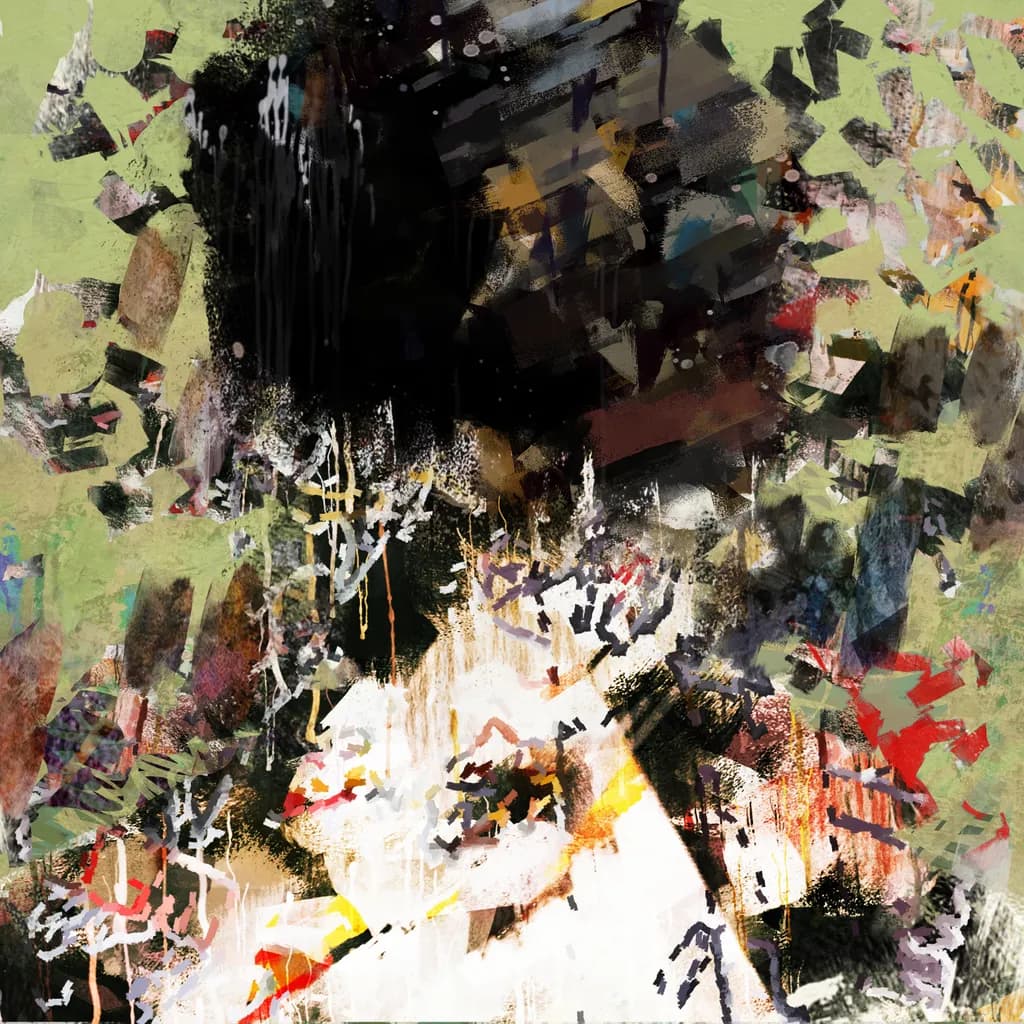 Whispers of Color: An Abstract Exploration of Emotion and Identity