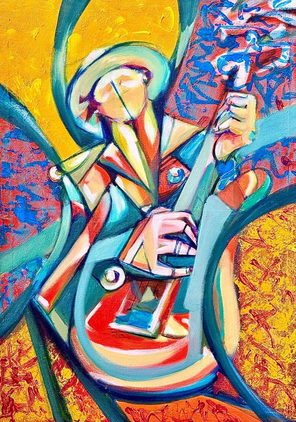 Vibrant Melodies: A Colorful Celebration of Music and Emotion