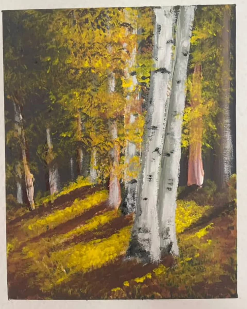 Whispers of Autumn: A Serene Forest Embrace