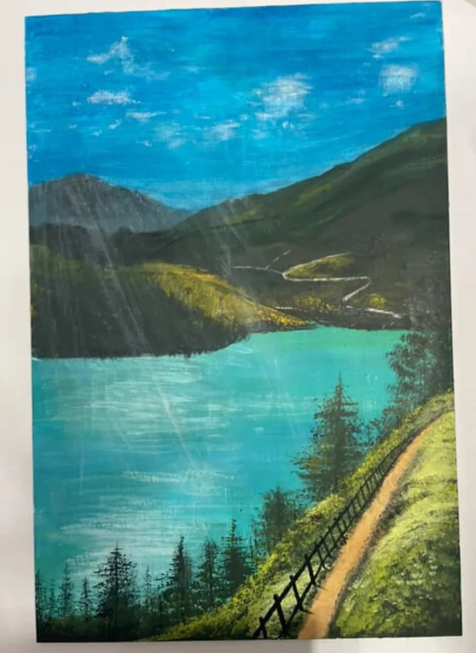 Serenity by the Lake: A Tranquil Journey Through Nature's Palette