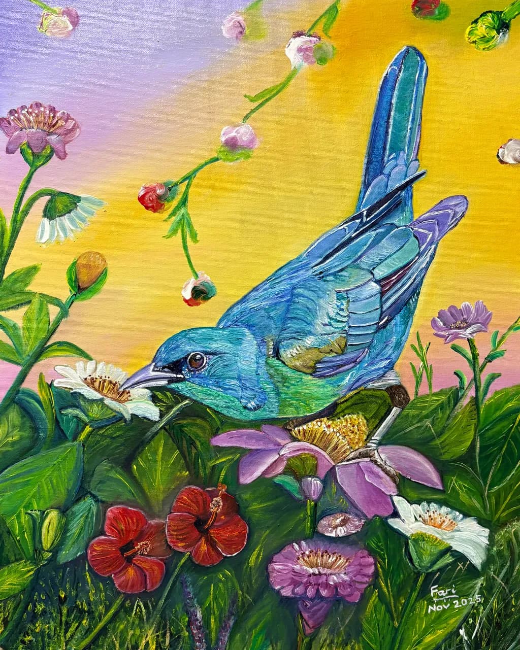 Turquoise Honeycreeper